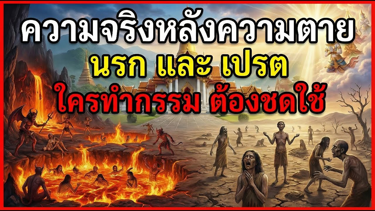 กฎแห่งกรรมยุติธรรมเสมอ! กรรมใดพาไปลงนรก? กรรมใดทำให้เป็นเปรต? ฟังคลิปนี้มีคำตอบ l ไดอารี่ธรรม