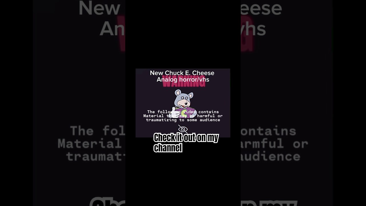 Chuck cheese analog horror 