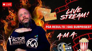 🔴 PGA Results | Gearing up for SAG | SCREAM 7, Movies, AMA | 2025/2026 Awards Season