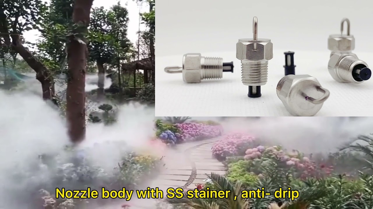 Gardening Watering System Tools Gardening Ruby Impact Pin Fogging Nozzles