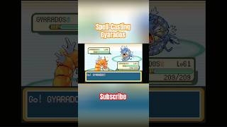 Spell-Casting Gyarados Vs Lance #pokemon #leafgreen #firered #gyarados #shinypokemon