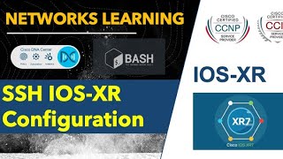 Cisco IOS-XR SSH configuration