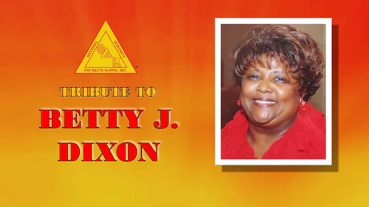 Betty Dixon, Past Supreme Basileus - Memorial Trib...