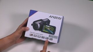 Andoer Hdv-302S 3.0 Inch Lcd Screen Full Hd 1080P Camera Camcorder