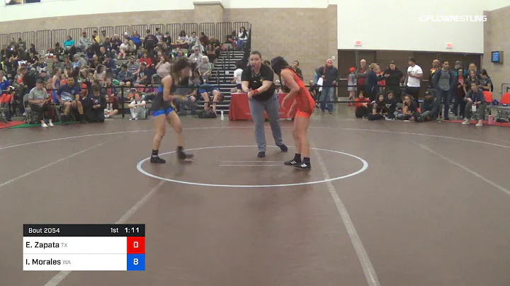 43 Kg Round Of 32 Evelyn Zapata Team Texas Vs Isab...