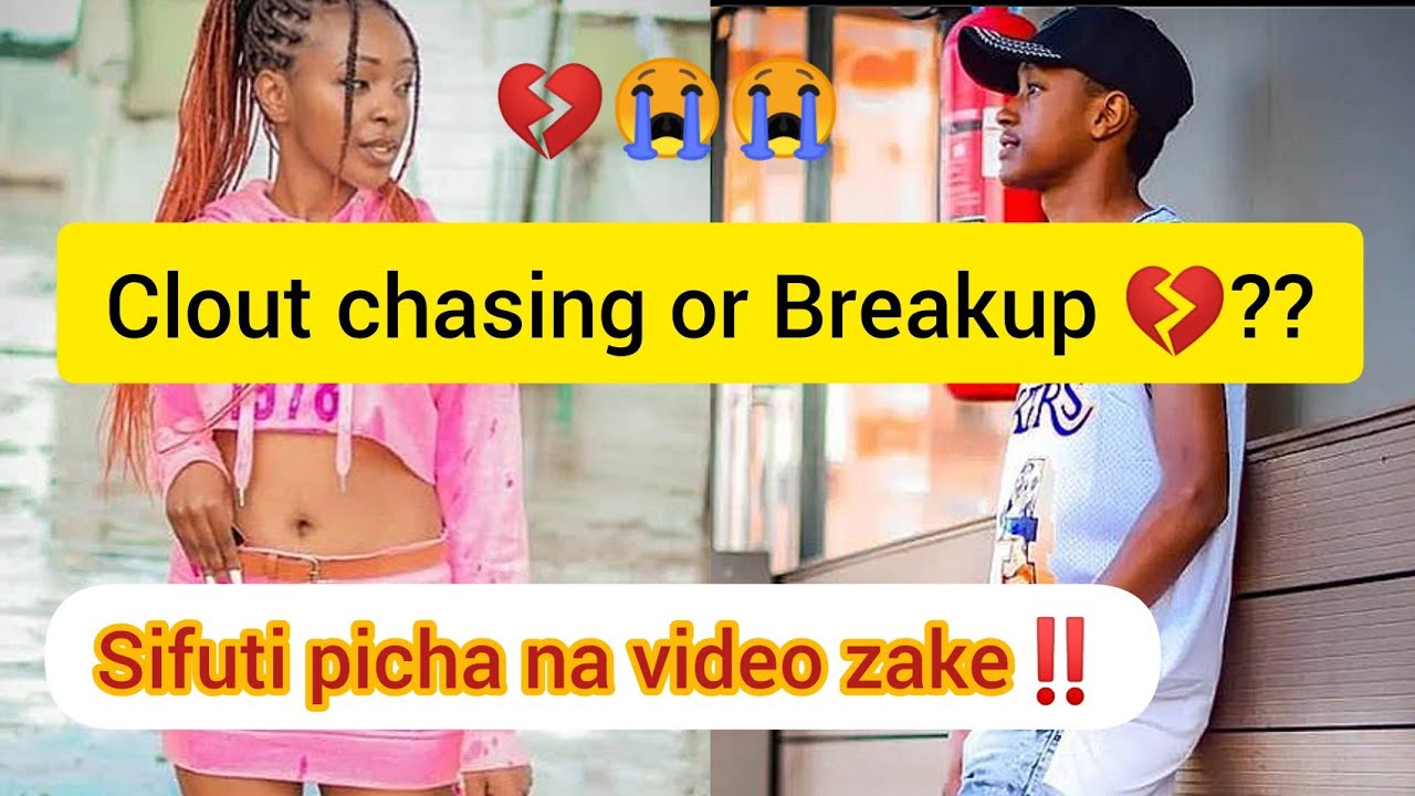 "sitafuta picha na video zake😳"Thee Pluto's Clout chasing or Breakup?