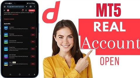 How To Open A Deriv Real Account On MT5 | Open a Real Account On Metatrader 5 With Deriv
