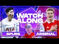 Tottenham vs arsenal live watch along jamzor