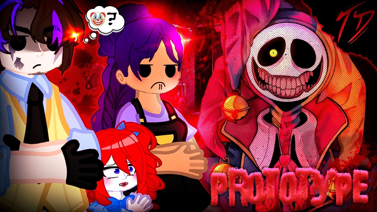 Poppy Playtime AU react Arrival of the prototype - Poppy x FNAF AU