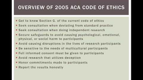 Qualitative Research Ethics: Dr. Michael Jones’ Early Journey in Counselor Education (2013)