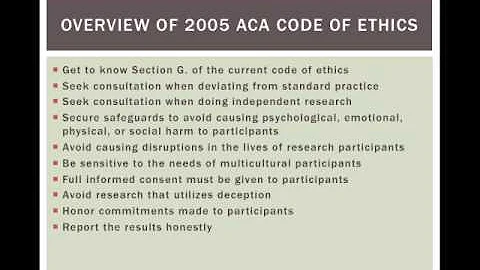Qualitative Research Ethics: Dr. Michael Jones’ Early Journey in Counselor Education (2013)