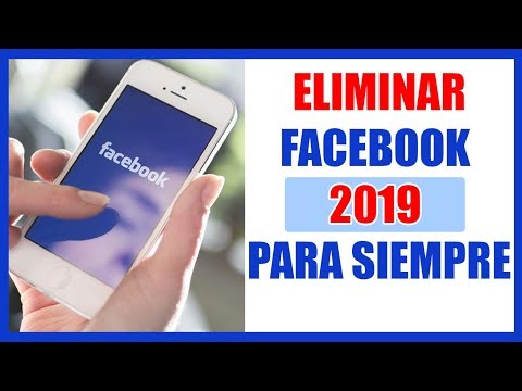 Video: ¿Cómo elimino mi cuenta de Facebook en mi aplicación de Android 2019?