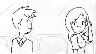 Cute Girl on the Train