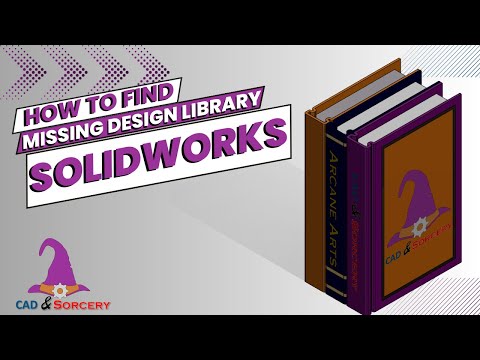 How to Add Missing Design Library in SolidWorks