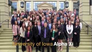 Alpha Kappa Psi- University of Iowa Fall Recruitment 2012