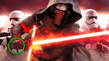 ¿Por qué los Sith usan sables láser rojos?