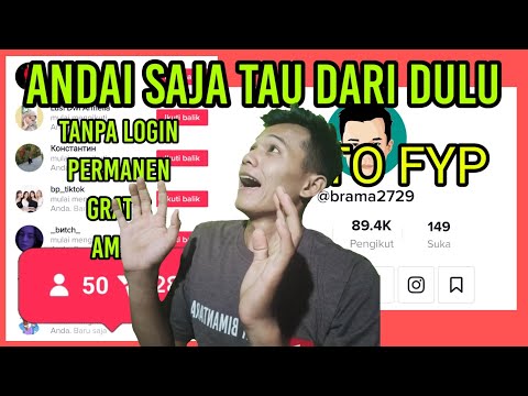 Brama Bimantara - Cara Menambah Followers Tiktok Gratis Dan Permanen