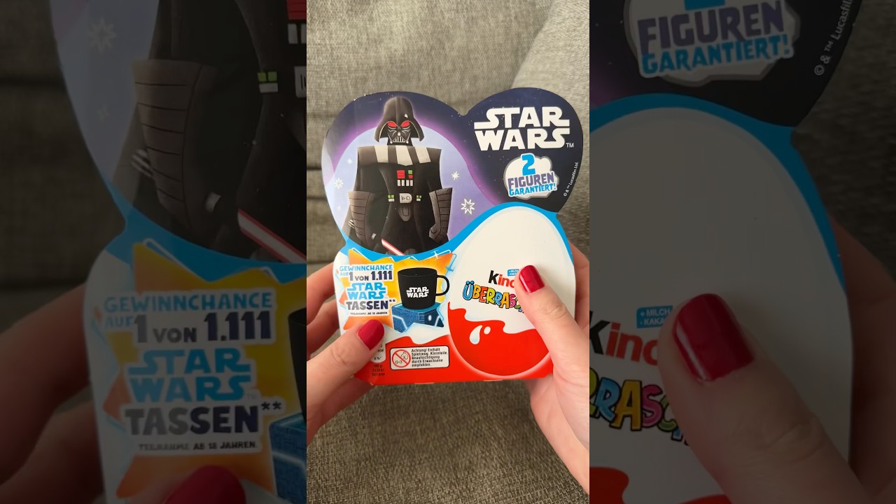 Star Wars Kinder Surprise Eggs 