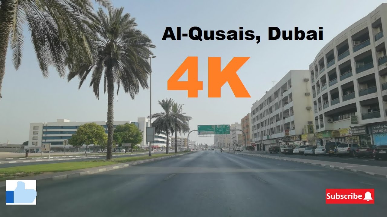 Al Quasis, Dubai - Afternoon Drive - 4K