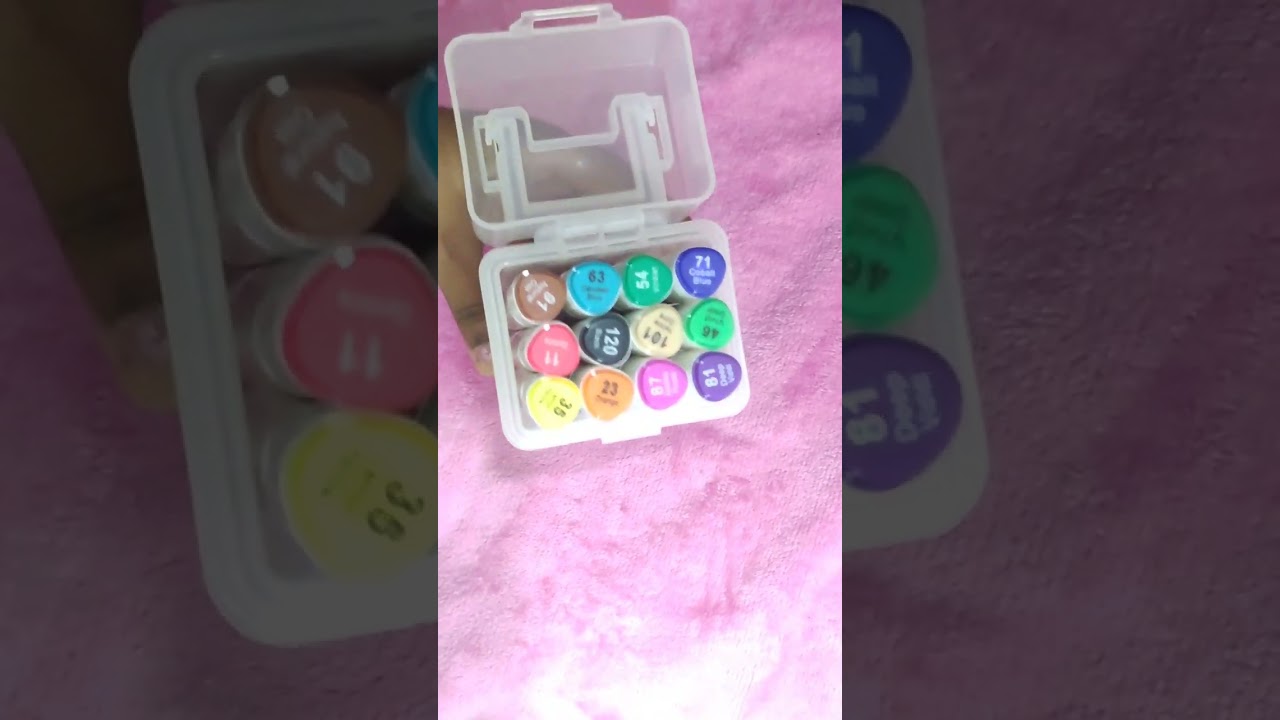 unboxing ALCOHOL MARKERS | touch soft head alcohol based markers🤩