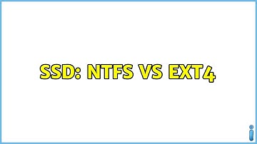 SSD: NTFS vs EXT4 (2 Solutions!!)