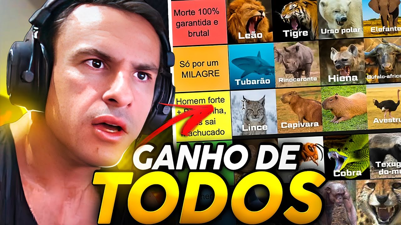 SUPER XANDÃO REAGINDO A ANIMAIS QUE DARIA PARA VENCER NO SOCO