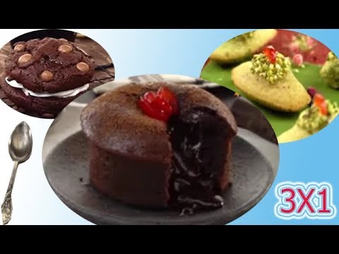 les-meilleur-et-le-plus-délicieux-trois-gâteau-(-madeleines,-moelleux-chocolat,,cookies-chocolat)
