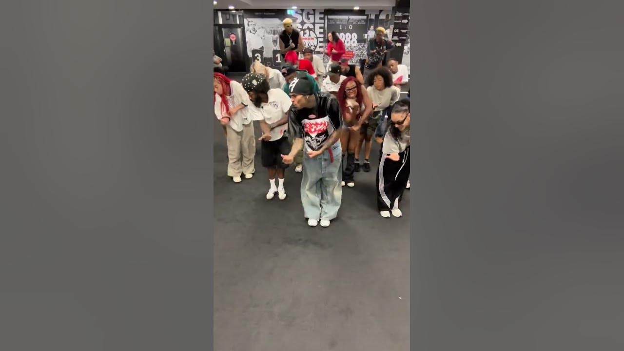 Chris Brown dancing to Holy Blindfold. Music video coming soon!