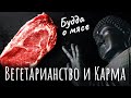 Вегетарианство и Карма. Можно ли буддисту есть мясо. Вегетарианство и буддизм. Будда о мясе.