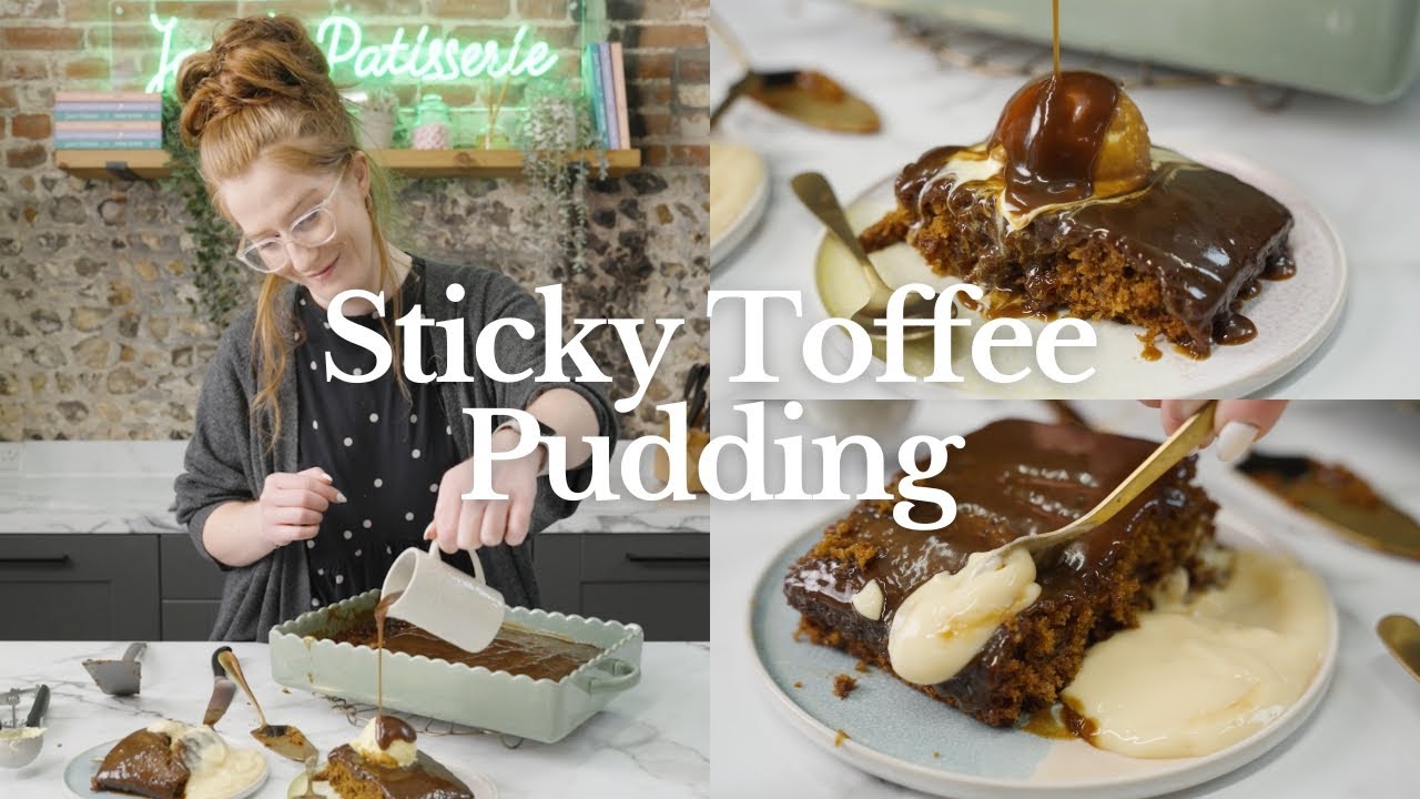 How to make Sticky Toffee Pudding Jane’s Patisserie YouTube