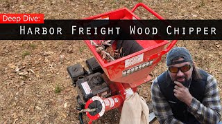 Harbor Freight Wood Chipper  Deep Dive