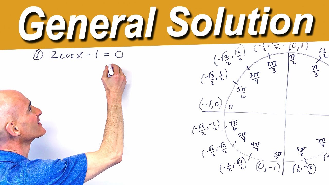 General Solutions For Trigonometric Equations