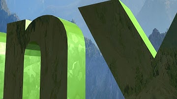 Text Effect In Autodesk Maya