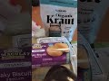 Grocery haul, organic fruit, raw milk, light miso, miracle noodles, banana water