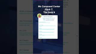 Little hack for The Sims 4 using Mc Command center mod ♡ #sims4 #sims4mods #sims4tips #sims4hacks
