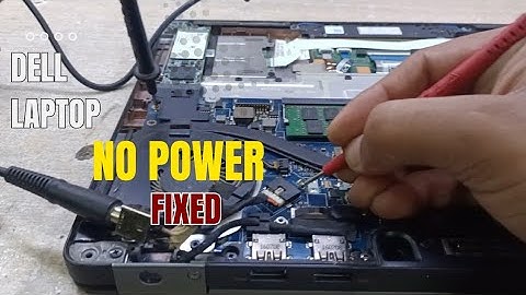 Dell latitude 7470 Not Turning on Solution - dell laptop no power not charging no display solution