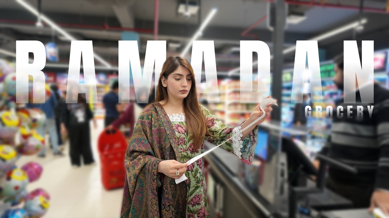 Ramadan Grocery Haul 🛍️🌙 | VLOG
