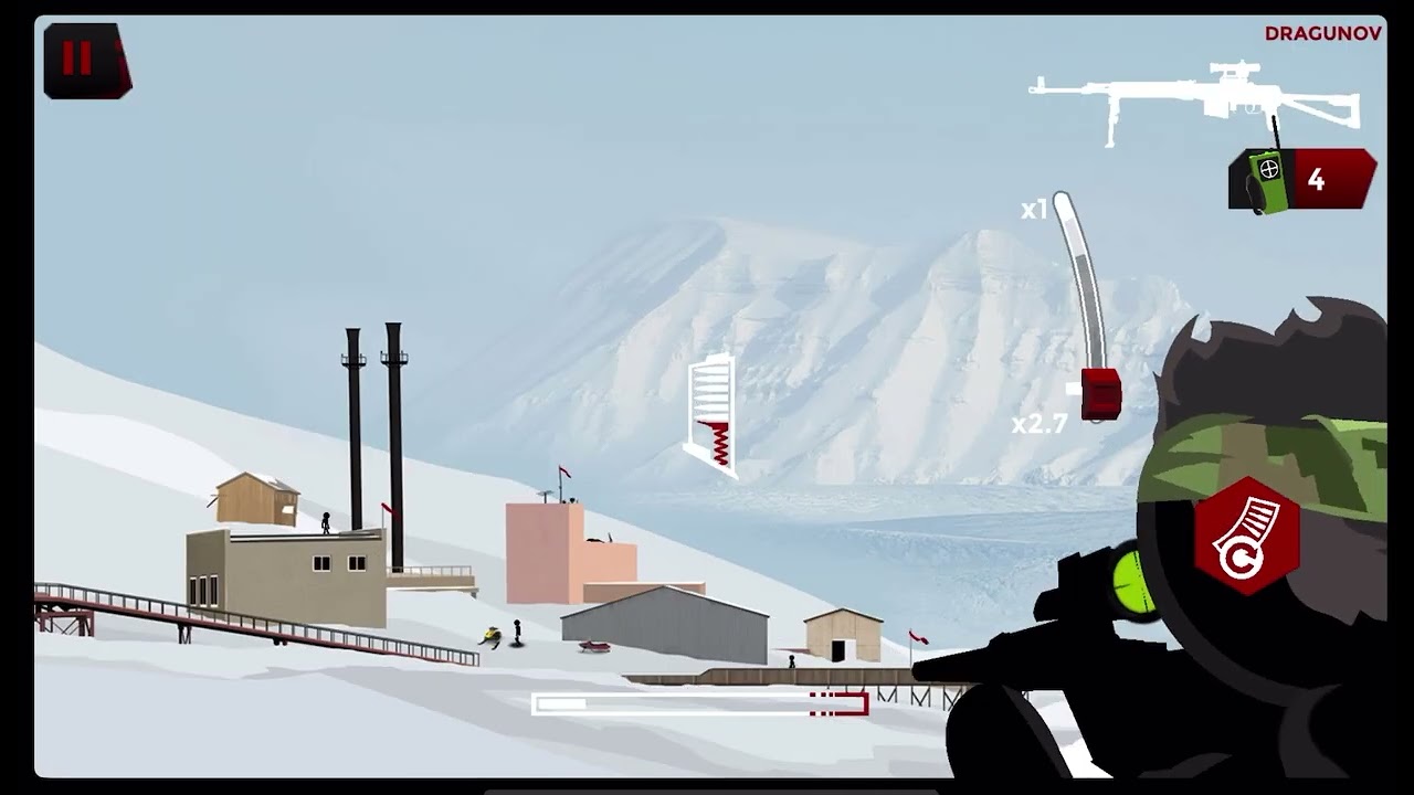 Stick Squad - Sniper Battlegrounds - Mission 10 - Intercept (Playthrough)