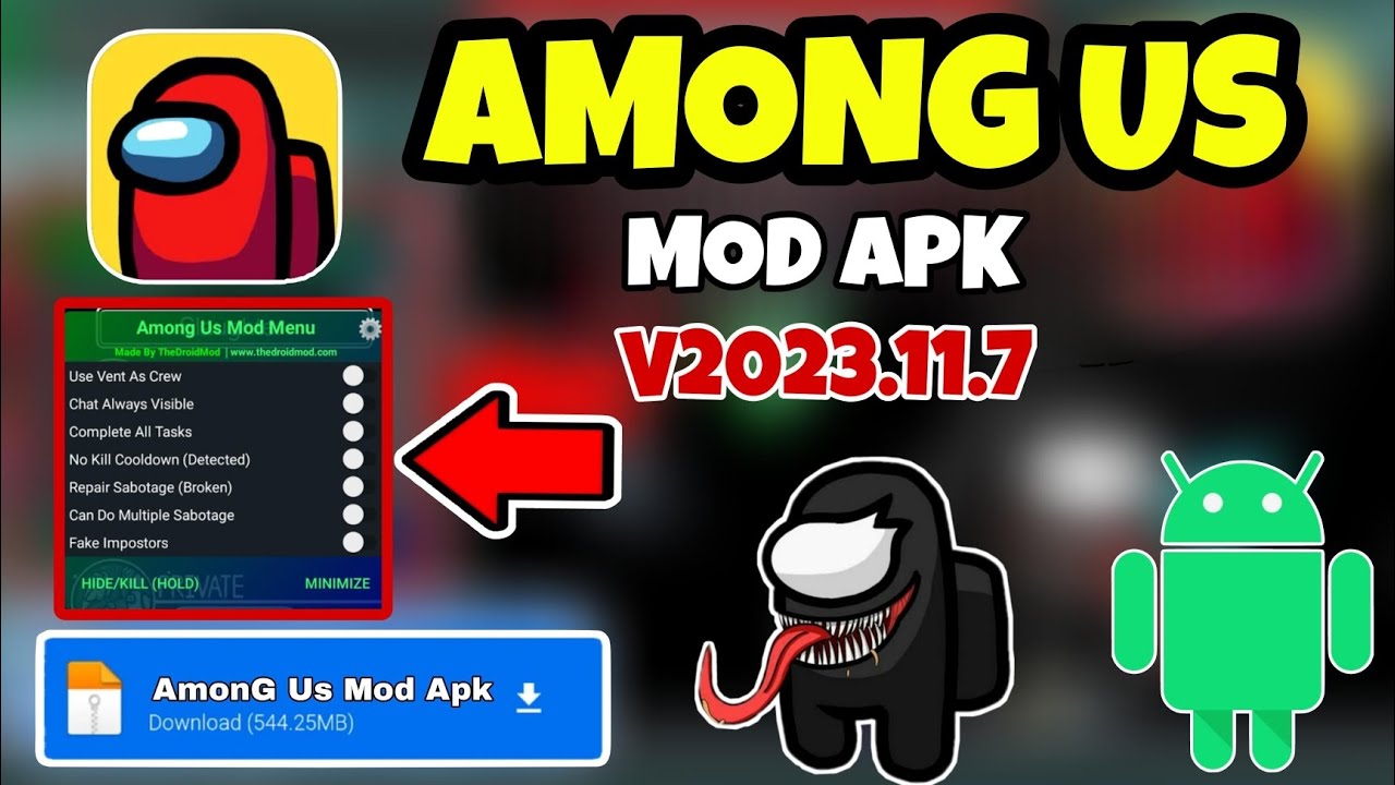 Among US Apk mod com Tudo Liberado V2023.11.28 Atualizado 2023 