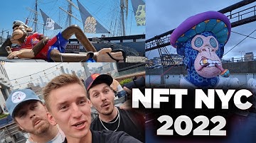NFT NYC 2022 Vlog! (Ft DeGods Event, Magic Eden Yacht Party, Wobblebug & More)