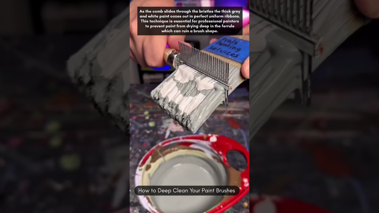 How to Deep Clean Your Paint Brushes