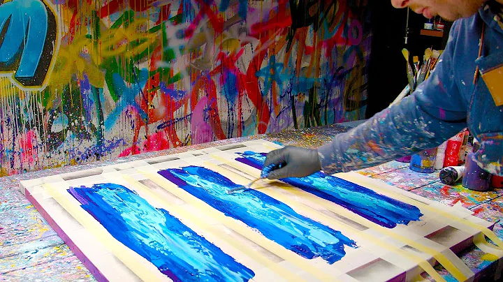 Simple And Effective | Abstract Painting With Warm...