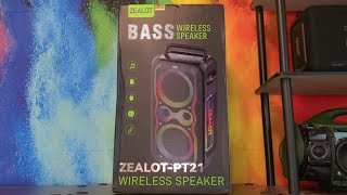 Zealot PT21 Unboxing And Review!!! 😈😈😈