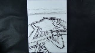 油絵】【五稜郭の春】 #油絵 #手書き #アート #絵画 #絵 #油彩画 #美術