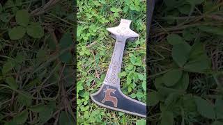 Lunov axe. Replica of the archaeological find from Poland.
