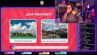 AURONPLAY REACCIONA a ''¿Qué Prefieres?''