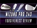 New mizuno pro 243 irons slow medium and fast speed full forgiveness review