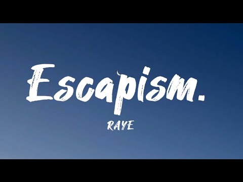 RAYE - Escapism ( lyrics video  )feat. 070 Shake 