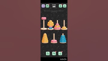tower of Hanoi sort level 285