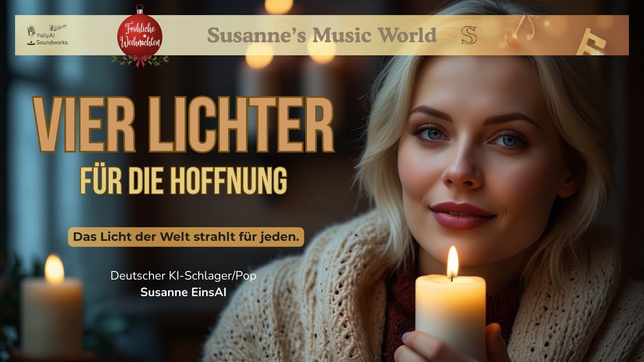 Susanne – Vier Lichter für die Hoffnung | Sanfte Advents-Ballade mit Herz